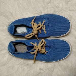 Allbirds tree runners blue casual lace up sneakers women's sz 10